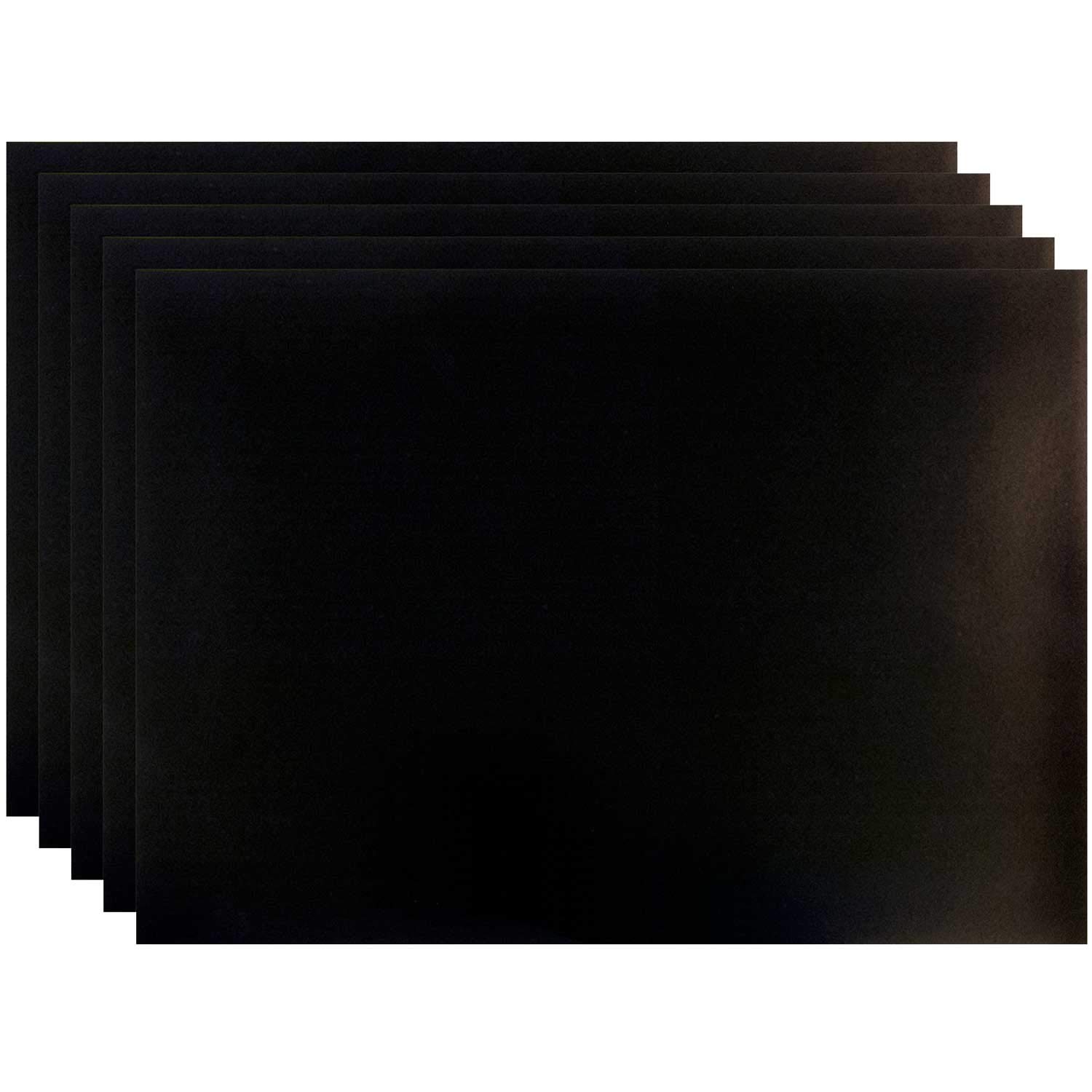 Cohas Magnetic Dry Erase Board Refill Set - 12x16 Inches, 5 Pack Blackboards with No Marker Included | Perfect for Office, Classroom & Home Organization