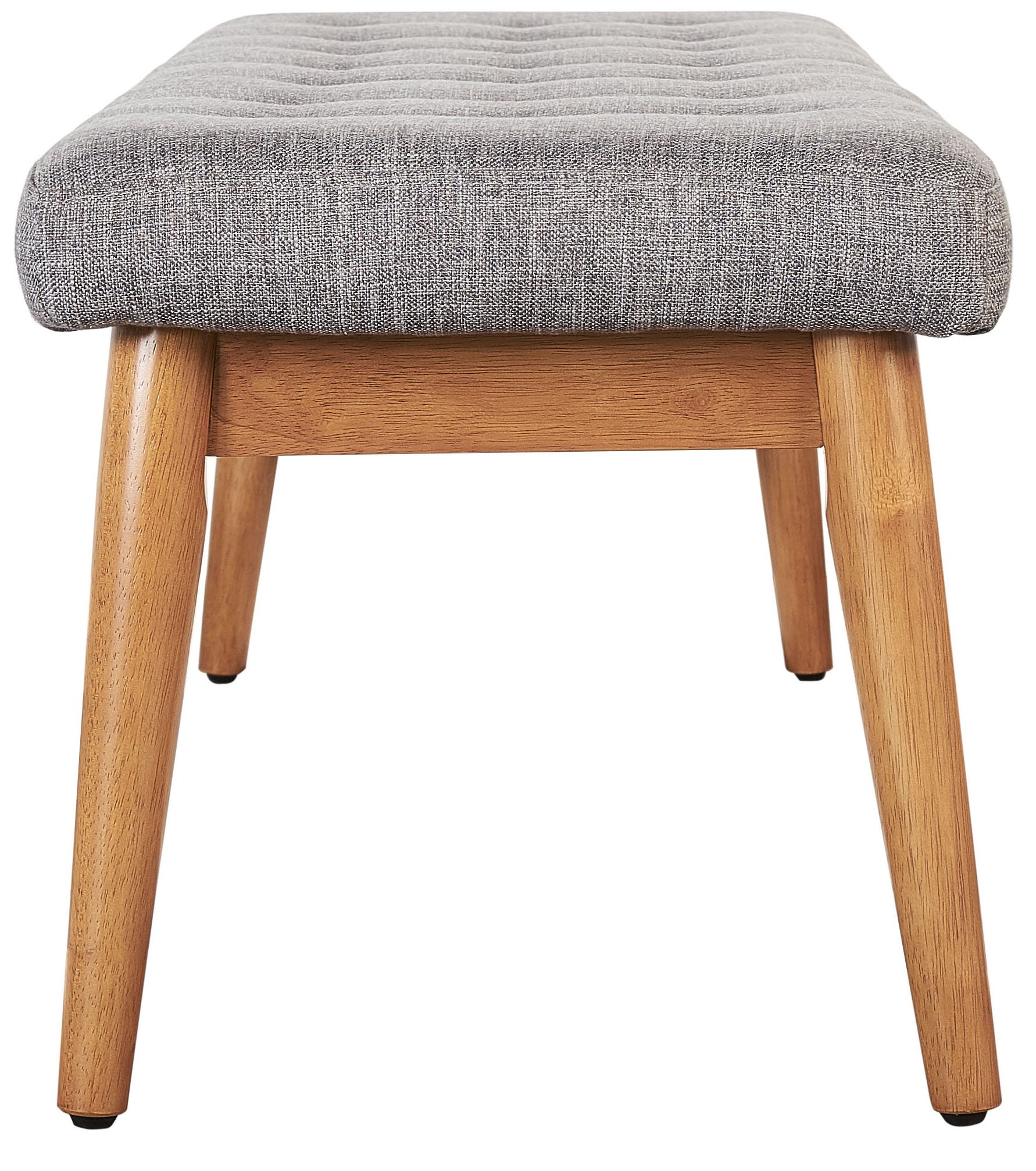 Crosley Furniture Landon Solid Wood Dining Bench - Entryway, Mudroom, Kitchen, or Dining Room Seating - Acorn Finish - Rustic Farmhouse Style for Home Decor