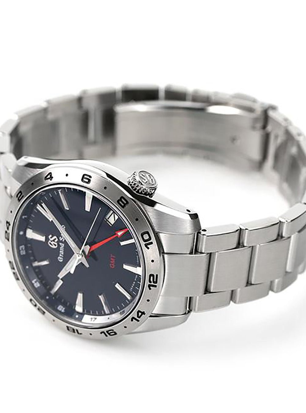 Grand Seiko Sport Collection SBGN029 Men's Luxury Watch - Japan Made JDM Automatic GMT Timepiece for Travelers & Business Professionals