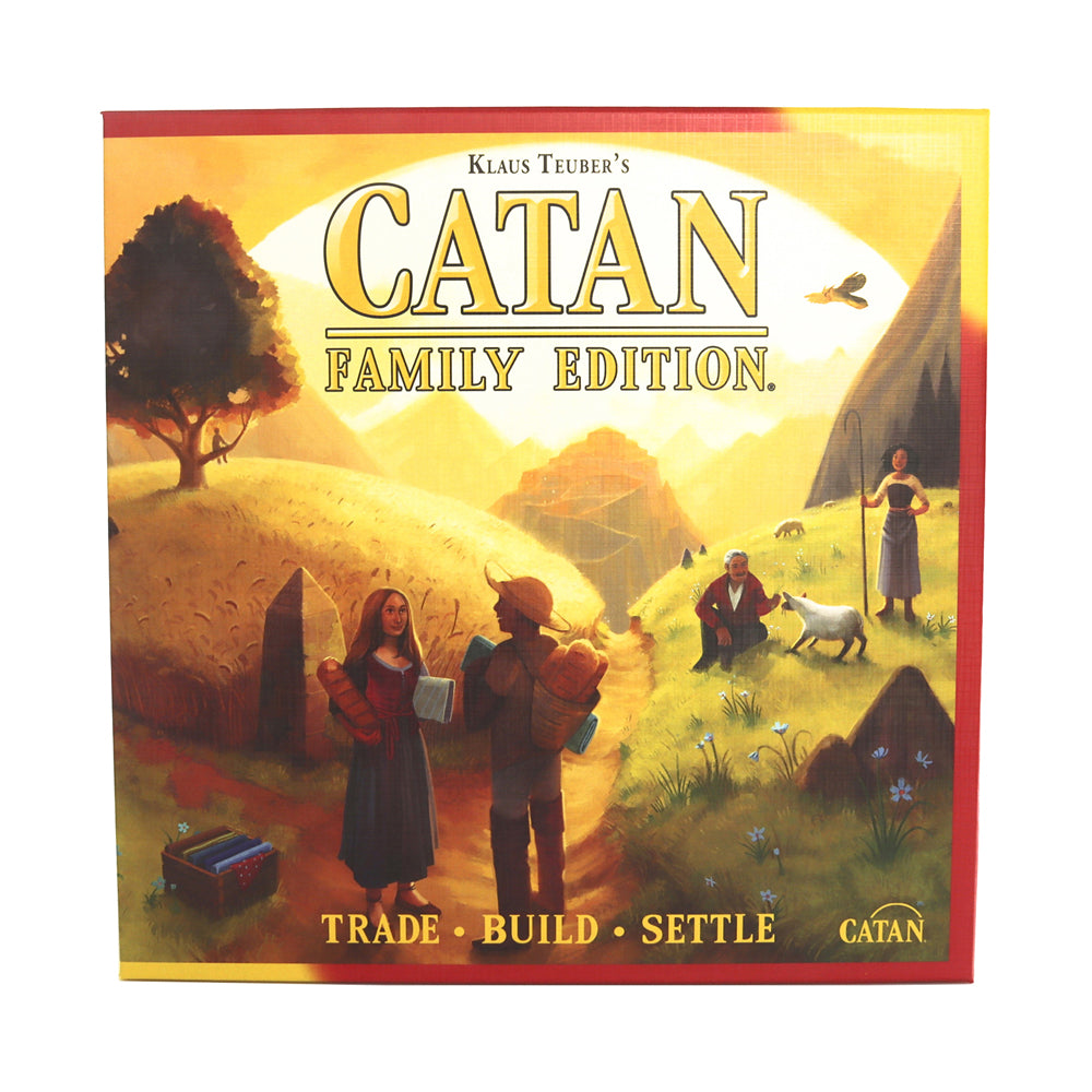 Catan Family Edition Board Game - Strategy Game for Kids & Adults - Perfect for Family Game Night & Parties