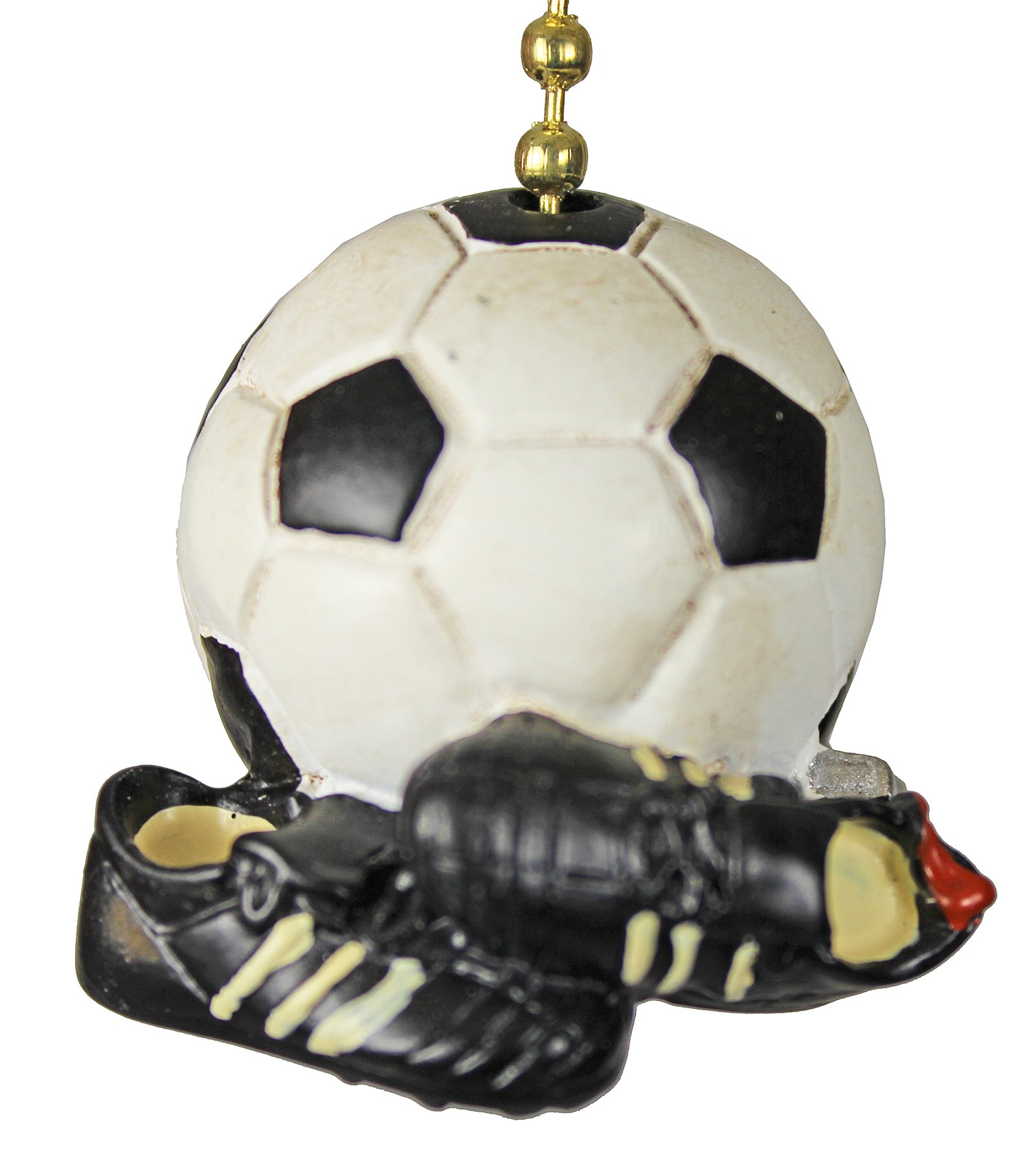 Best Soccer Ball Cleats for Kids - Durable Sports Ceiling Fan Pull for Boys & Girls Bedroom Decor - Perfect for Game Room, Playroom, and Sports Themed Kids' Bedrooms