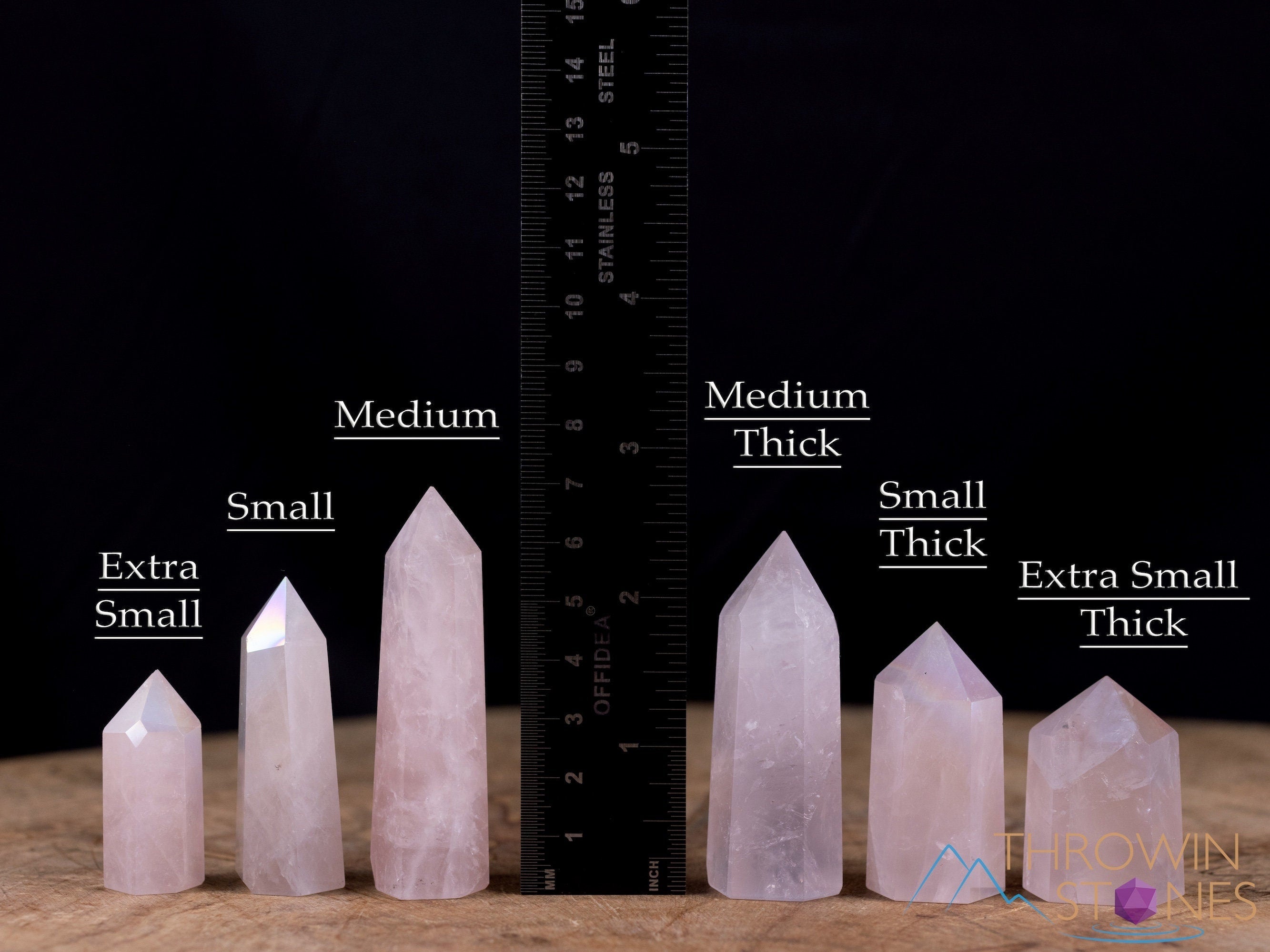 Rose Quartz Crystal Tower - Natural Healing Stone Wand, Obelisk & Birthstone for Home Decor, Meditation & Spiritual Gifts (E2107) | Perfect for Yoga, Reiki, Feng Shui & Positive Energy