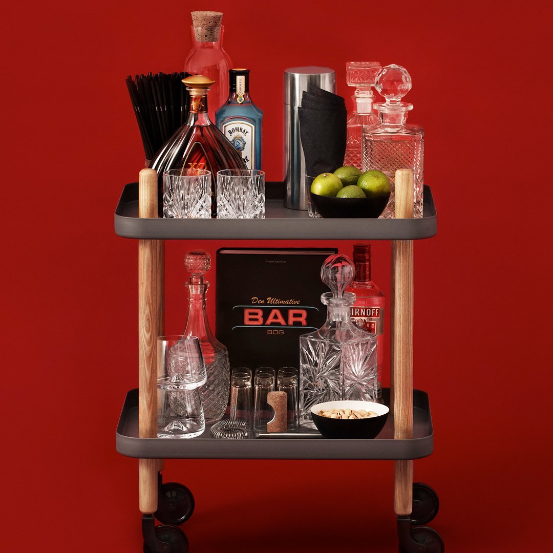 Modern Scandinavian Coffee Table - Legal Block Table by Normann Copenhagen for Living Room & Office Decor