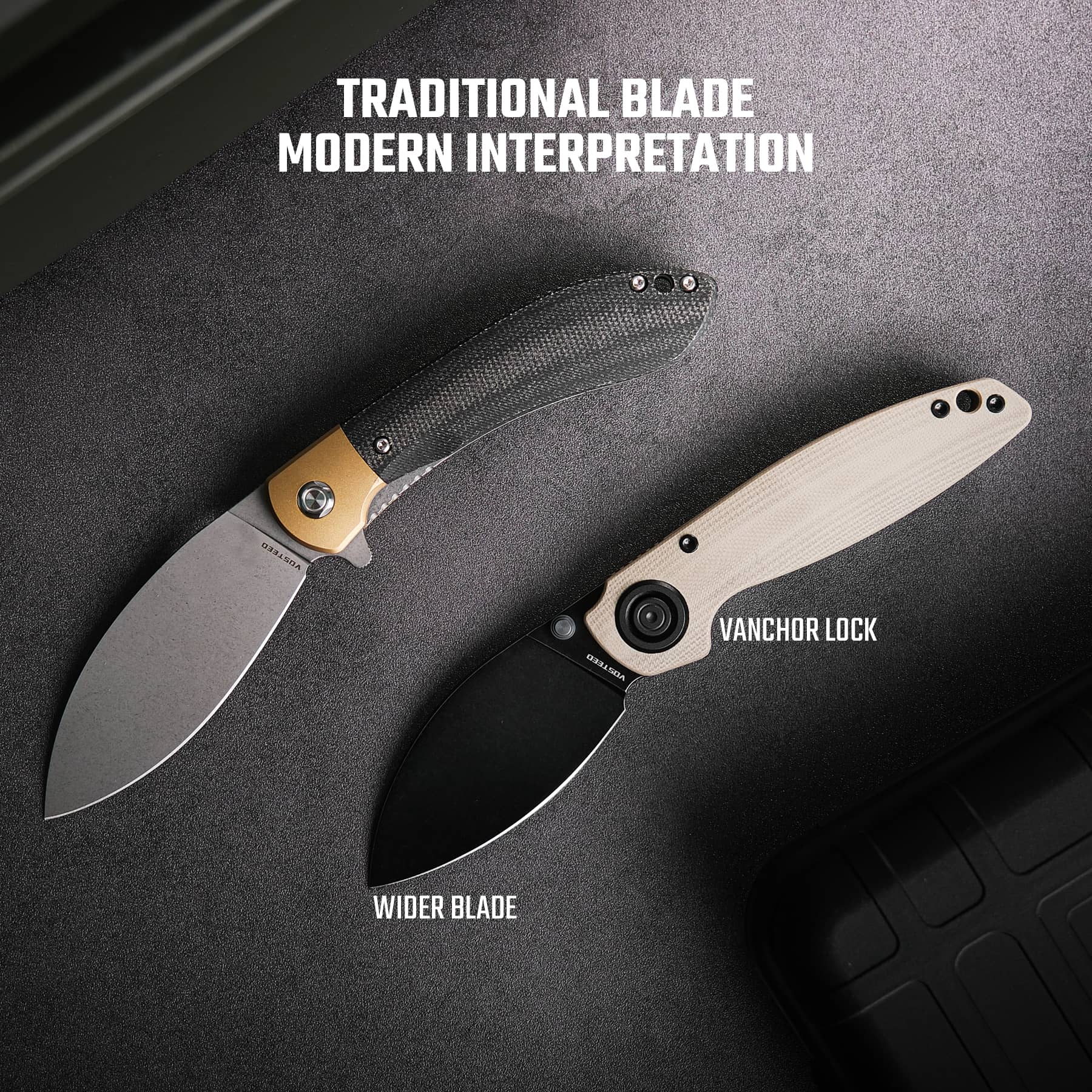 Shilin Cutter® Vanchor Lock® Folding Knife - 2.90