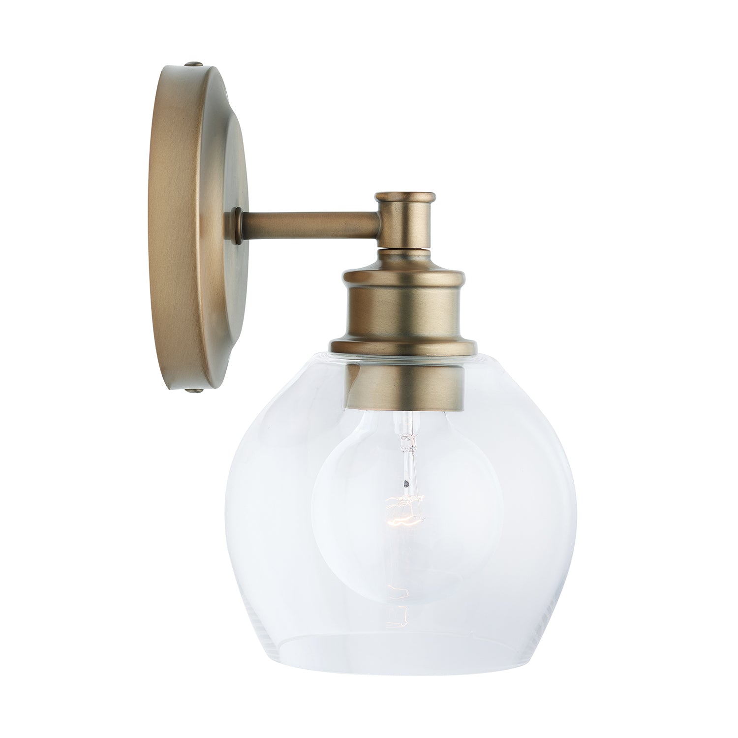 Capital Lighting One Light Wall Sconce - Modern Indoor/Outdoor Wall Light Fixture for Living Room, Bedroom, Hallway & Patio