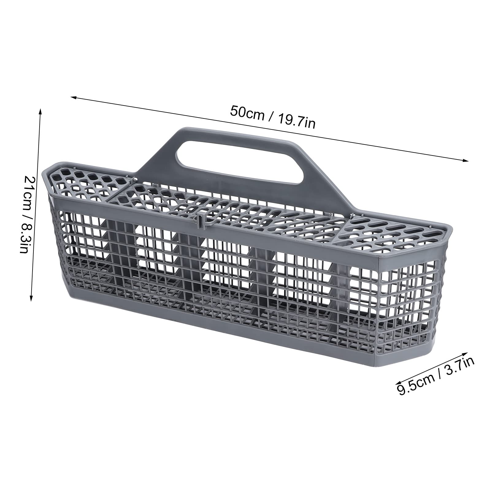 GE WD28X10128 Replacement Dishwasher Silverware Basket - Plastic Cutlery Storage Basket for Dishwasher Organization | Fits GE Dishwashers, Perfect for Kitchen Utensil Storage and Easy Loading