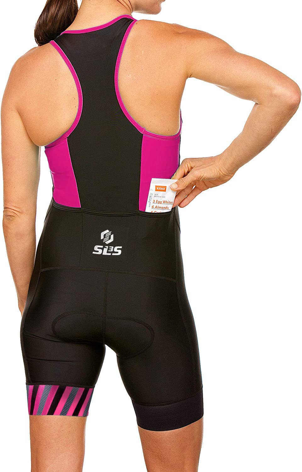 High-Performance Women's Triathlon Suit - Breathable FRT Fabric One-Piece Tri Suit for Swimming, Cycling & Running - No Shelf Bra - Ideal for Sprint, Olympic & Ironman Races