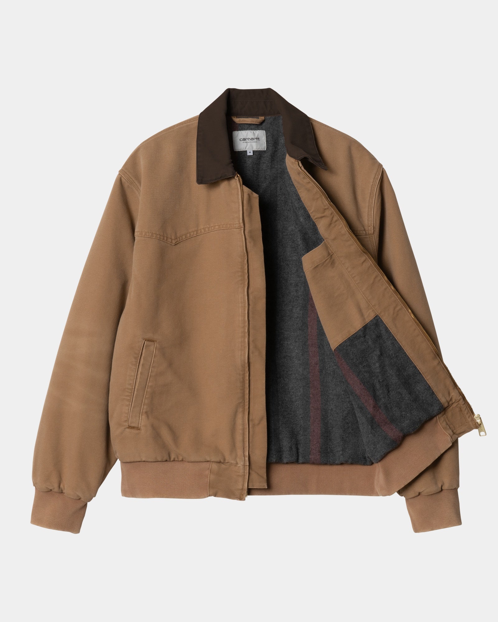 Hamilton Brown Santa Fe Jacket - Winter Warm Tobacco Canvas Coat for Men | Outdoor Hiking, Camping & Casual Winter Wear