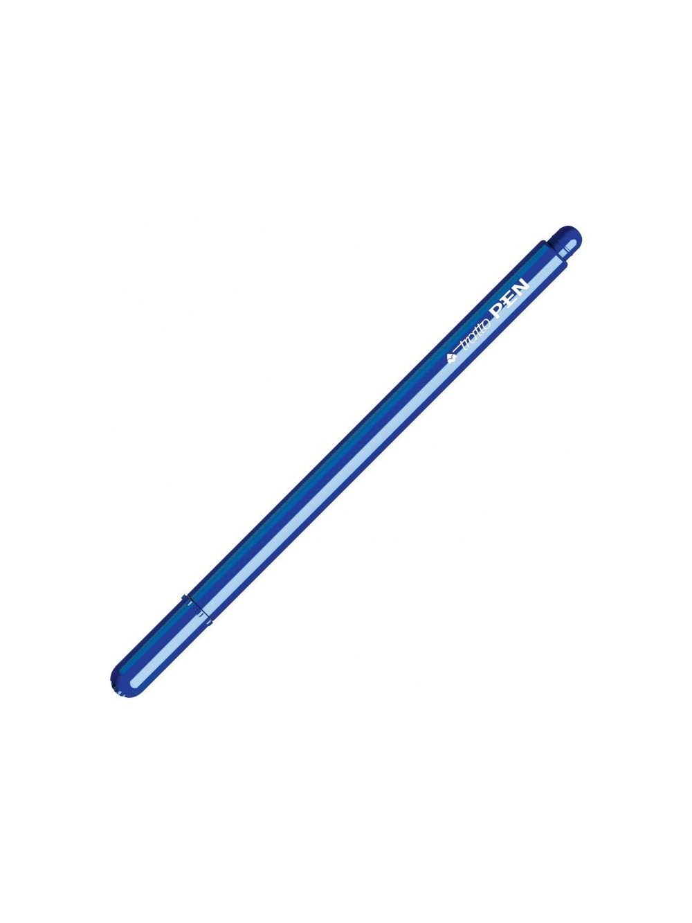 Premium Blue Felt-Tip Pens - 0.5mm Fine Point, Water-Based Ink, Pack of 12 - Ideal for Journaling, Note-Taking & Artistic Sketching