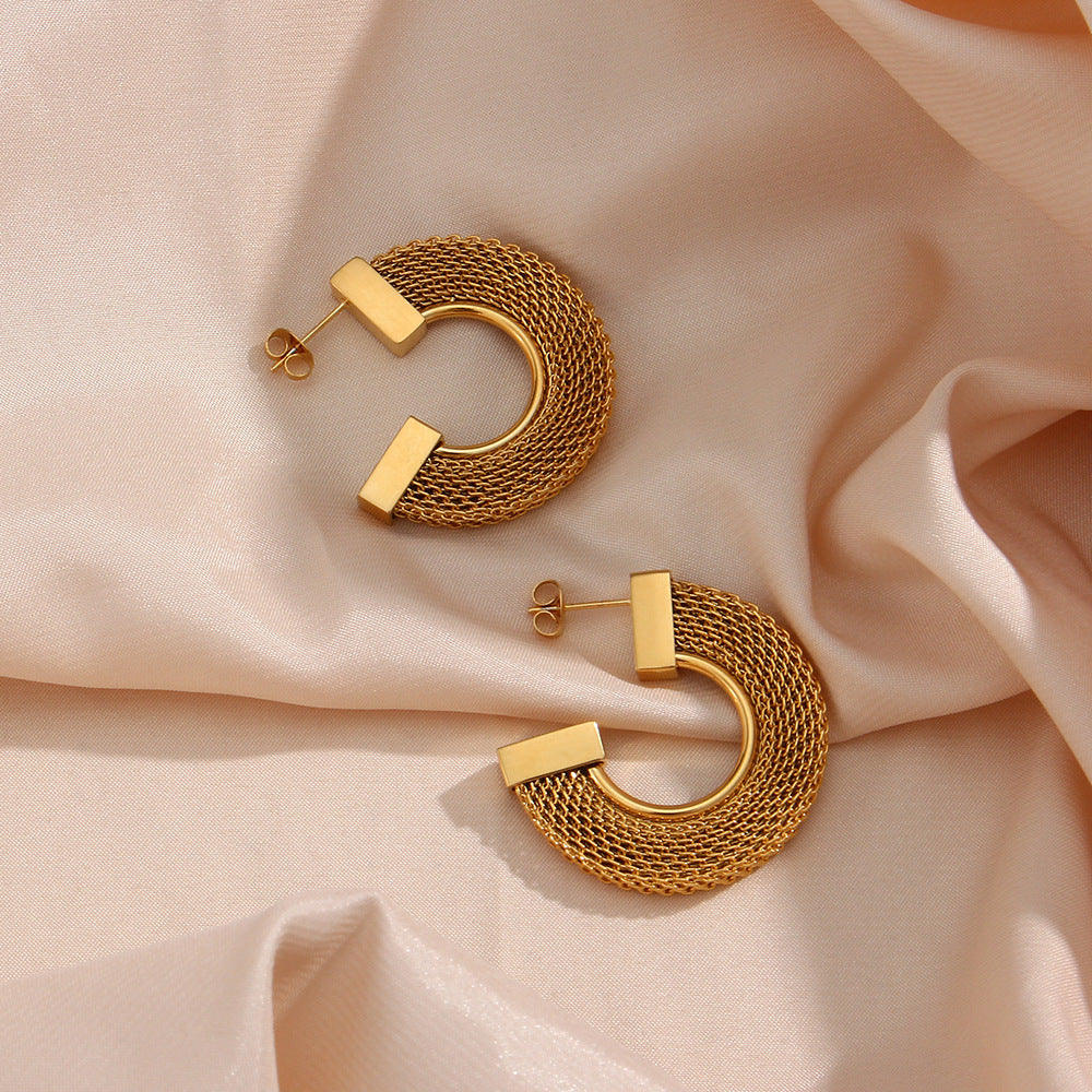Personalized Stainless Steel Earrings for Women - Trendy & Hypoallergenic Jewelry Gift for Everyday Wear, Parties & Special Occasions
