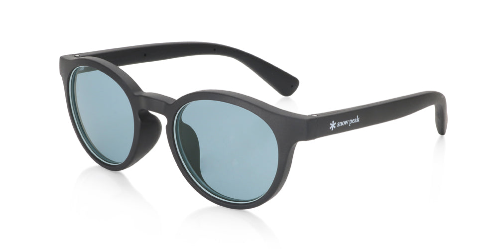 JINS x Snow Peak Rubber Sunglasses for Kids - Model 016 | UV Protection, Durable & Lightweight | Perfect for Outdoor Activities, Hiking, and Beach Adventures