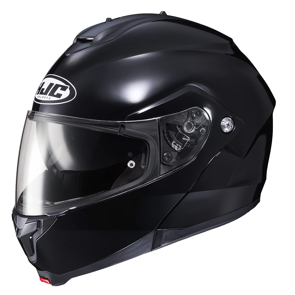 HJC Unisex-Adult Flip-Up Modular Motorcycle Helmet - Lightweight, DOT Certified (Black, XS) for Commuting & Long Distance Riding