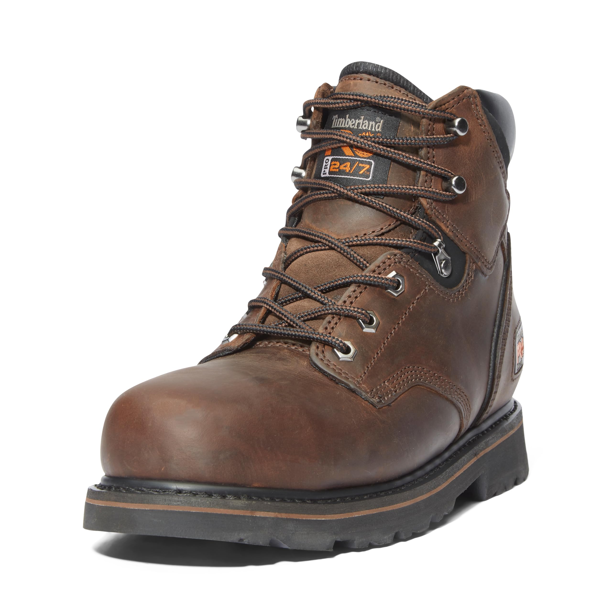 Timberland PRO Men's Pit Boss 6 Inch Steel Toe Work Boots - Waterproof Safety Shoes for Construction, Warehouse & Industrial Work (Durable & Comfortable)