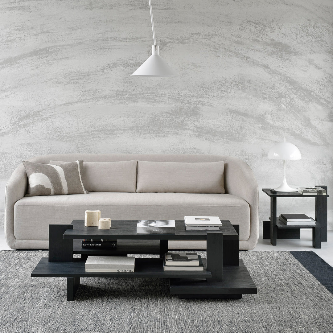 Modern Abstract Coffee Table - Minimalist Living Room Centerpiece for Home Decor, Office & Lounge Areas