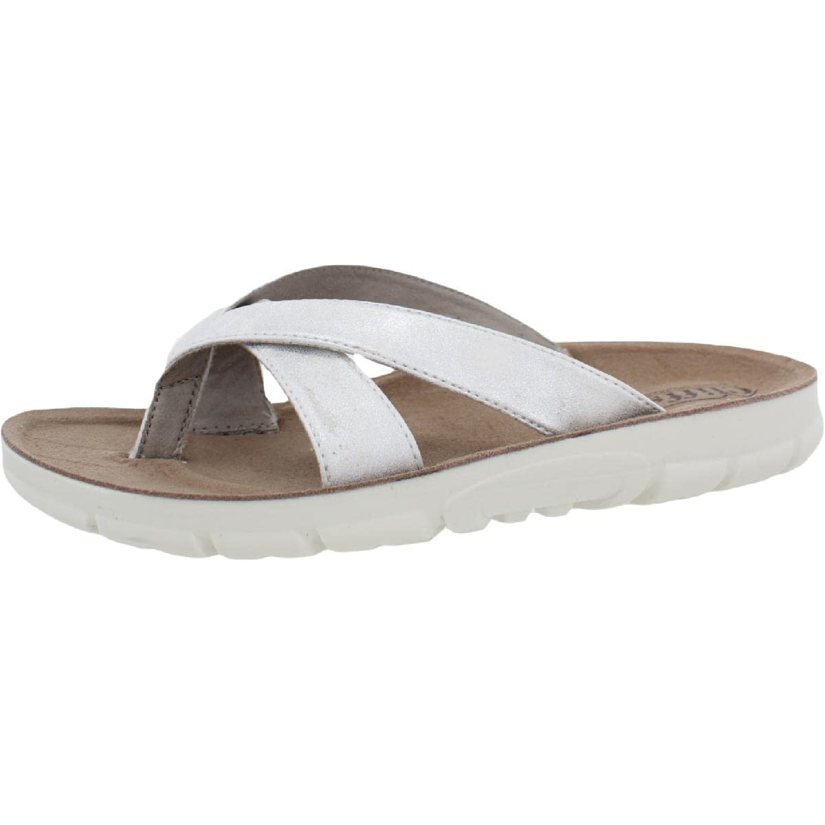 White Mountain Women's Flat Sandal - Best for Beach & Casual Wear