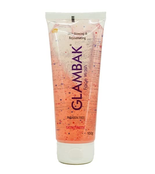 OPERIO Glambak Skin Glowing & Rejuvenating Face Wash 100g - Brightening Cleanser for Radiant Skin | Daily Use for All Skin Types | Perfect for Morning & Night Skincare Routine