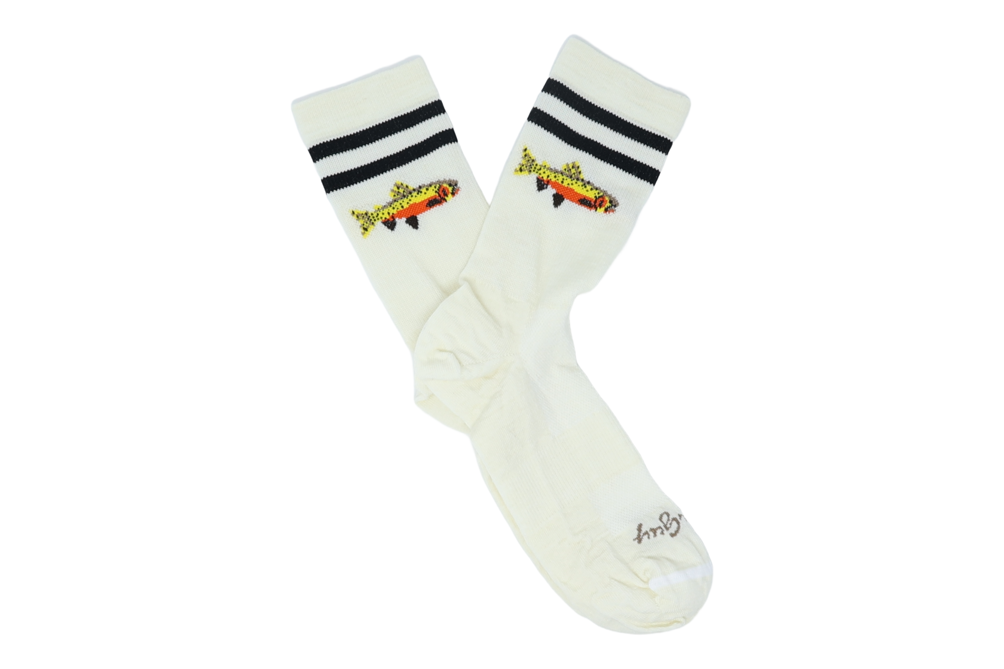 Premium Westslope Cutthroat Trout Socks - Comfortable Hiking & Fishing Socks for Outdoor Enthusiasts - Perfect for Camping, Hunting & Adventure Travel
