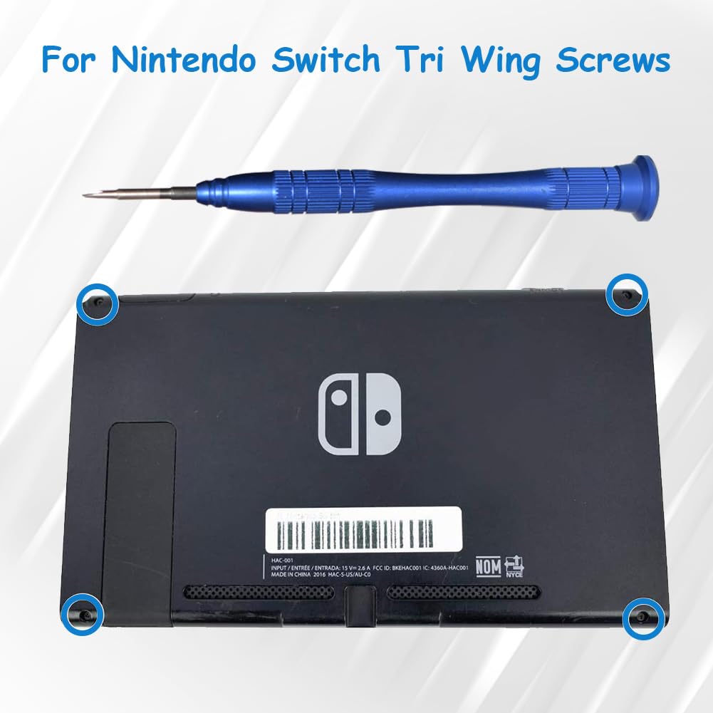 2025 Upgrade 5180mAh High Capacity Battery Replacement for Nintendo Switch HAC-003 Controller - Compatible with HAC-001, HAC-A-BPHAT-C0 & HAC-S-JP Models - Includes Repair Tool Kit | Perfect for Gaming, Travel & Extended Play Sessions