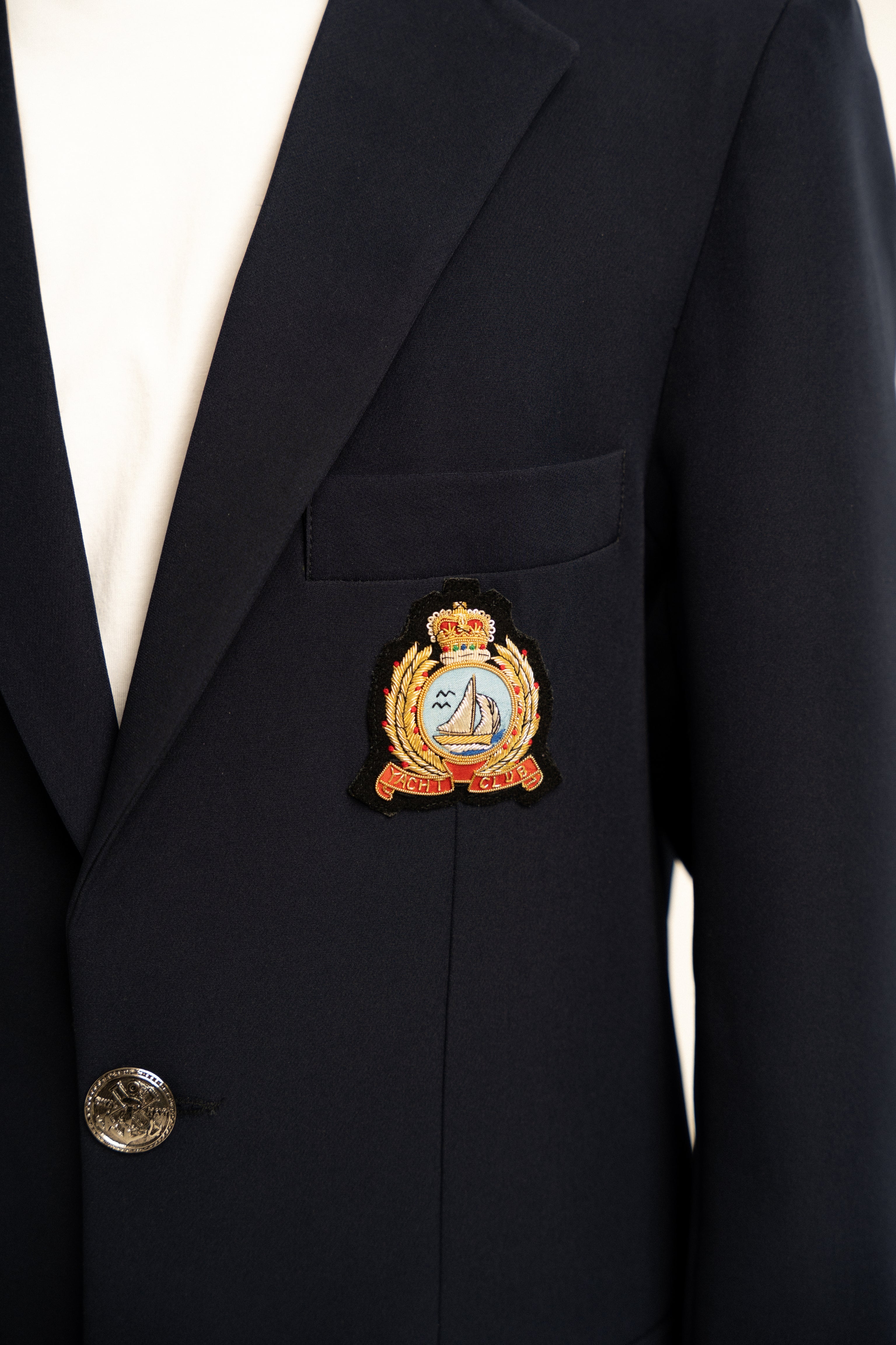 Premium Newport Navy Blazer for Men - Classic Slim Fit Single-Breasted Business Jacket | Perfect for Office, Weddings & Formal Events