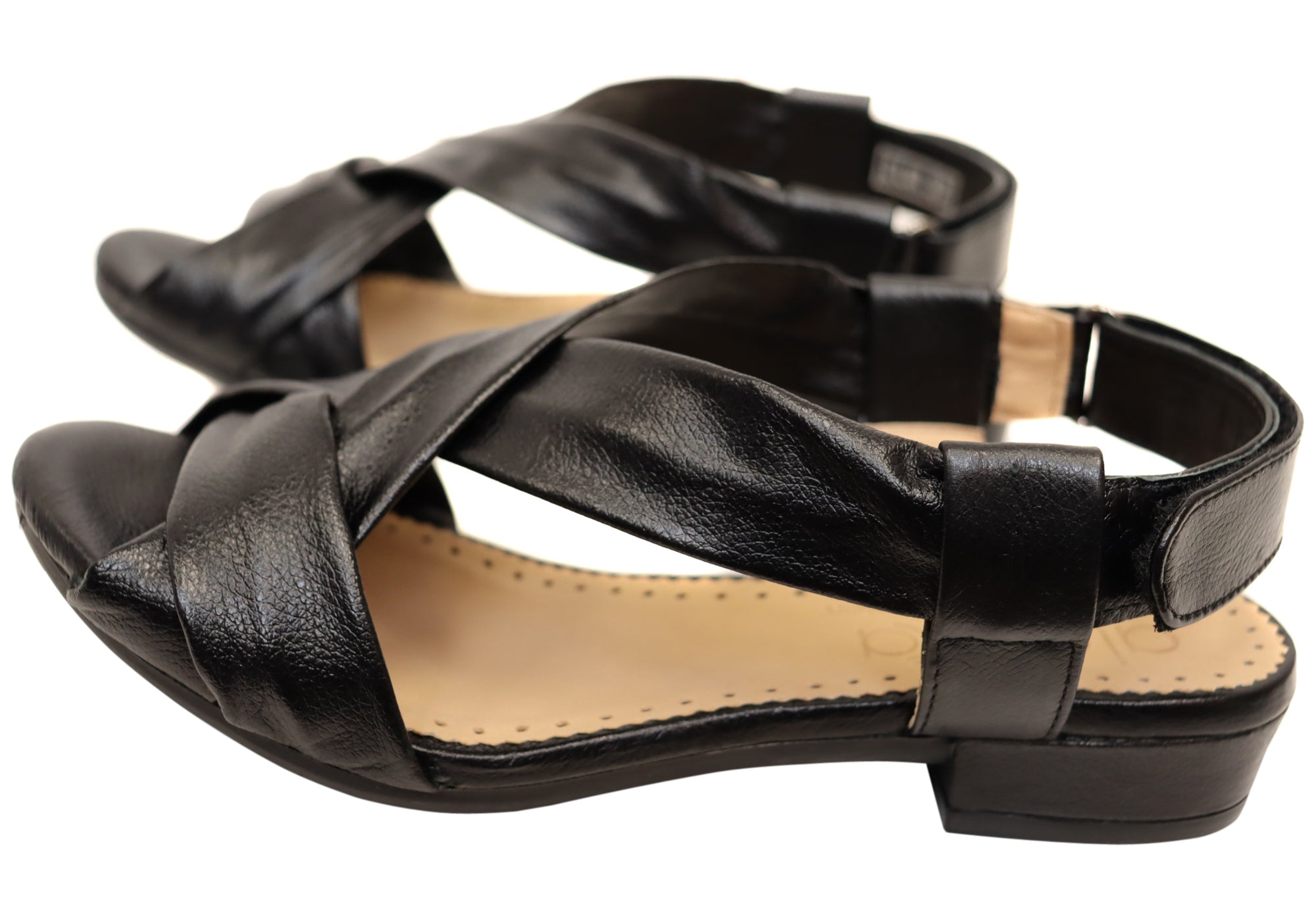Opananken Janice Women's Comfortable Brazilian Leather Sandals - Breathable Summer Slides for Beach, Pool & Casual Outings