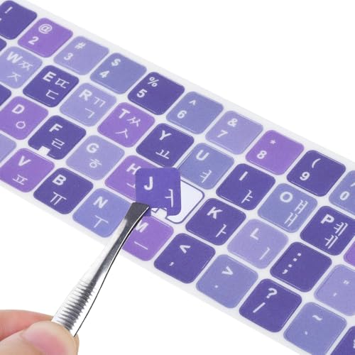 Korean-purple/White