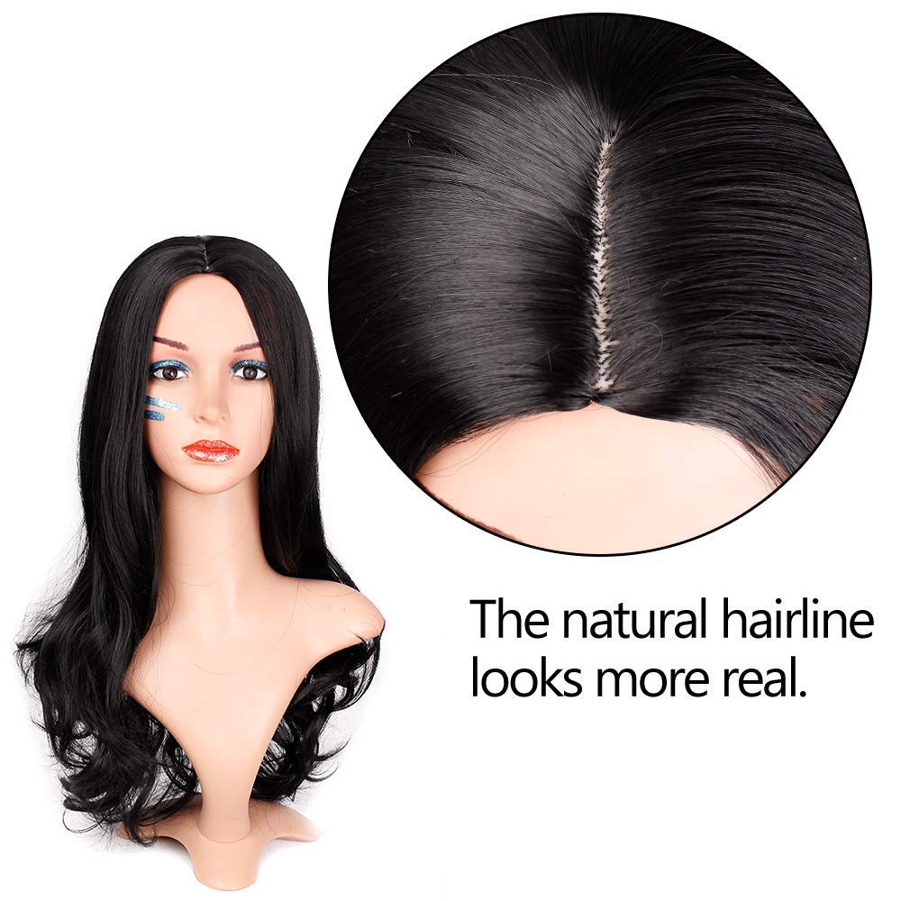 Assu Wavy Synthetic Full Head Hair Wig for Women - Long Heat Resistant Cosplay Wig with Natural Look (Includes 1 Wig + Wig Cap) | Perfect for Halloween, Parties, Costumes & Daily Fashion Styling