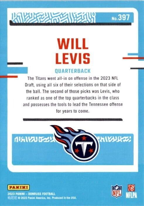 2023 Tennessee Titans Donruss Factory Sealed 12-Card Team Set with Will Levis, Peter Skoronski & Tyjae Spears Rated Rookie Cards | NFL Football Collectibles for Fans & Card Collectors | Perfect for Display, Trading & Investment