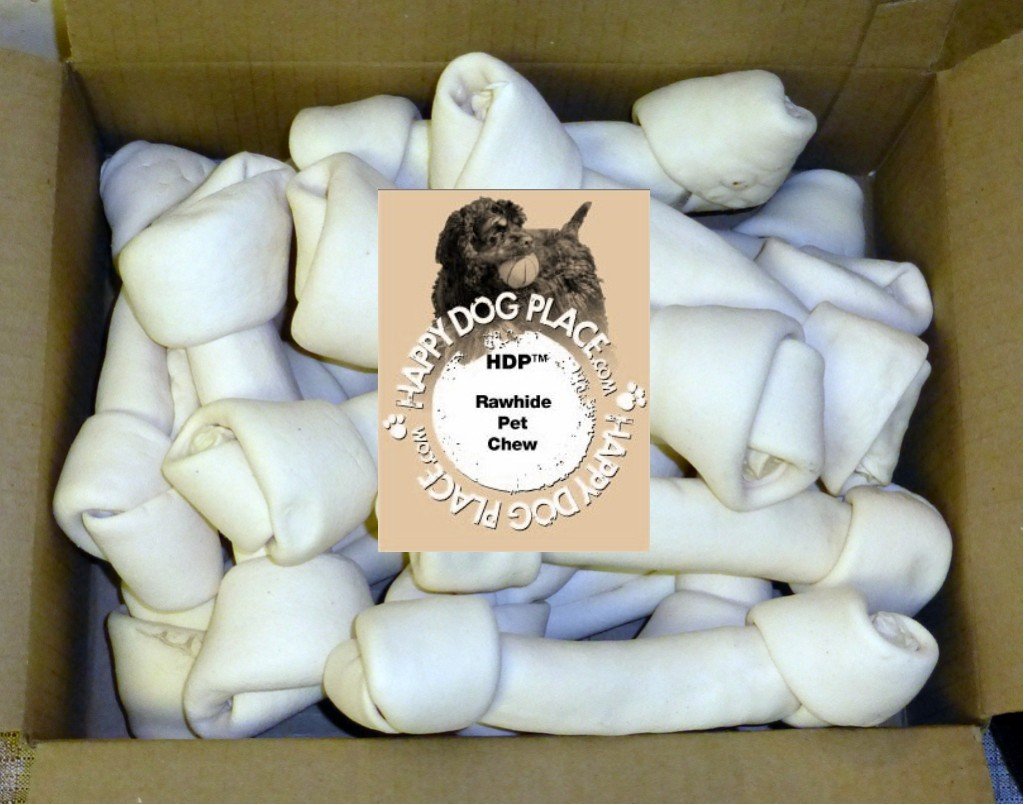 Premium Natural Rawhide Dog Bones for Large Breeds - 8-9 Inch, Pack of 15 | Long-Lasting Chew Treats for Aggressive Chewers, Dental Health & Training Rewards - Perfect for Indoor & Outdoor Playtime