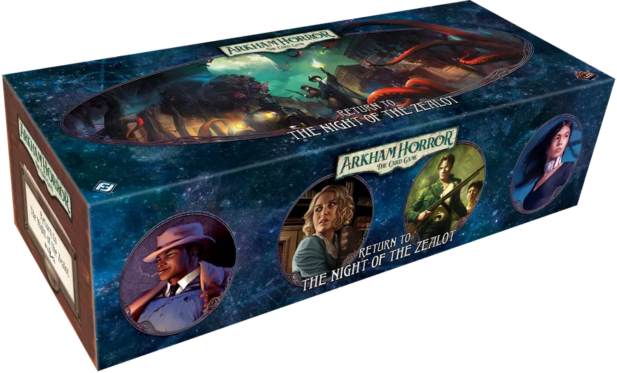 Arkham Horror LCG: Return to the Night of the Zealot Expansion - Horror Board Game for Adults | Perfect for Game Nights & Lovecraftian Horror Fans