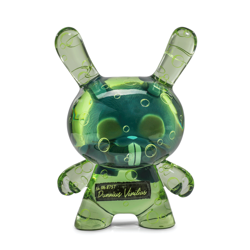 Infected Specimen Dunny 8” Glow in The Dark Resin Art Collectible Figure - Limited Edition of 600 - Perfect for Horror Decor, Gift for Collectors & Vinyl Art Enthusiasts