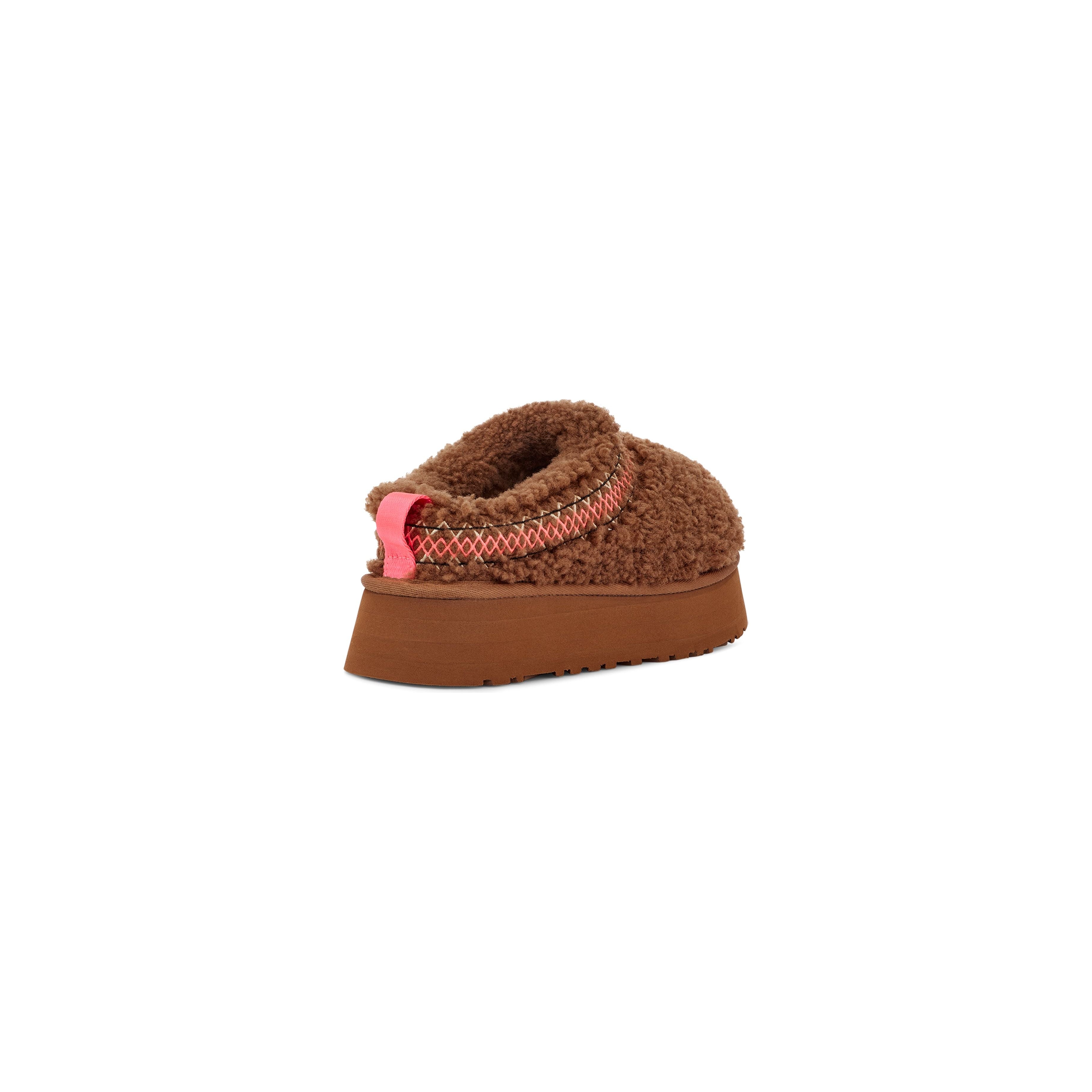 UGG Women's Tazz Braid Slippers in Hardwood - Cozy House Shoes for Winter Comfort & Indoor/Outdoor Wear