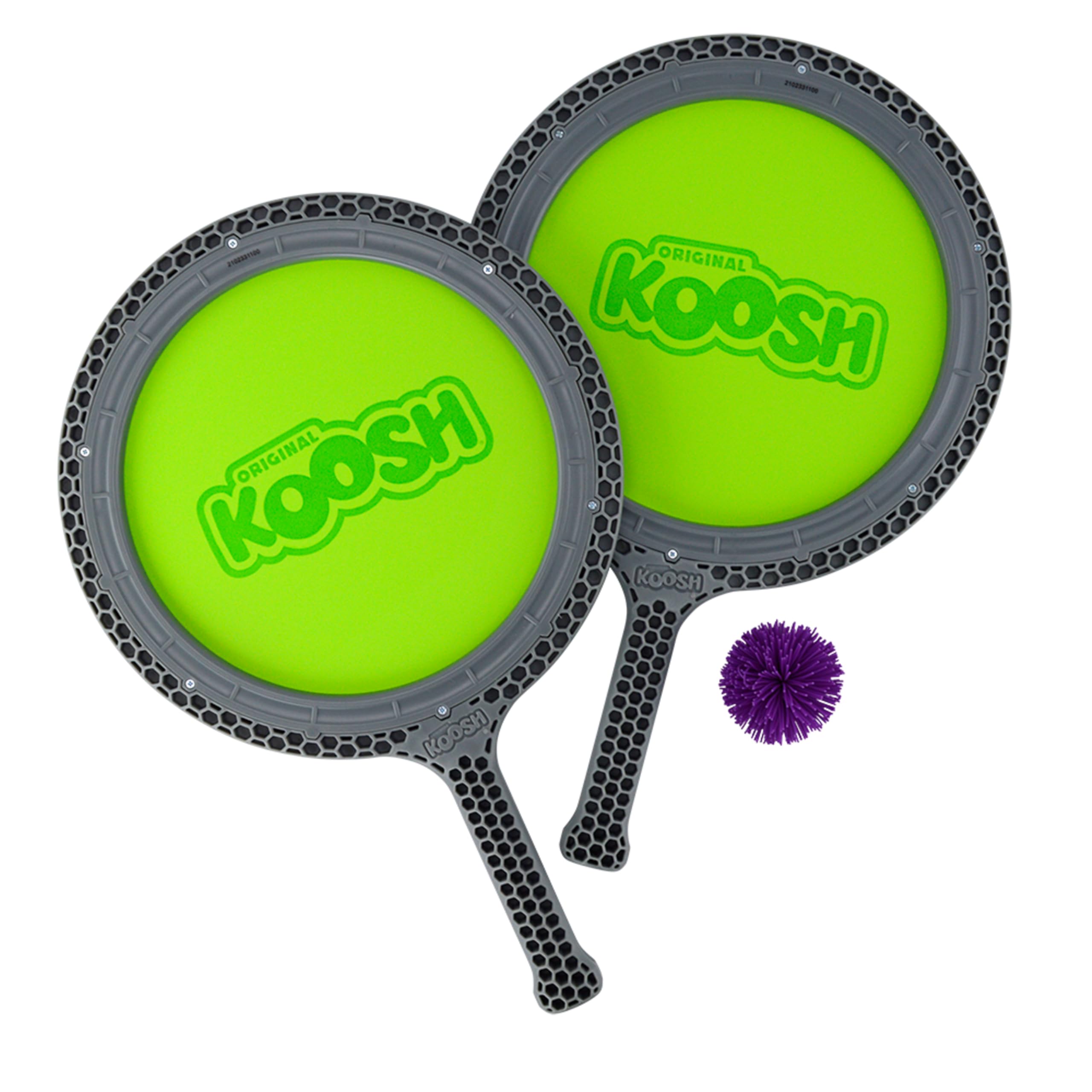 Koosh Paddle Playset - Fun Outdoor & Beach Toys for Kids Ages 4+, Family-Friendly Games for Backyard, Park & Beach Activities - Perfect for Summer Play, Birthday Gifts & Sensory Fidget Toys