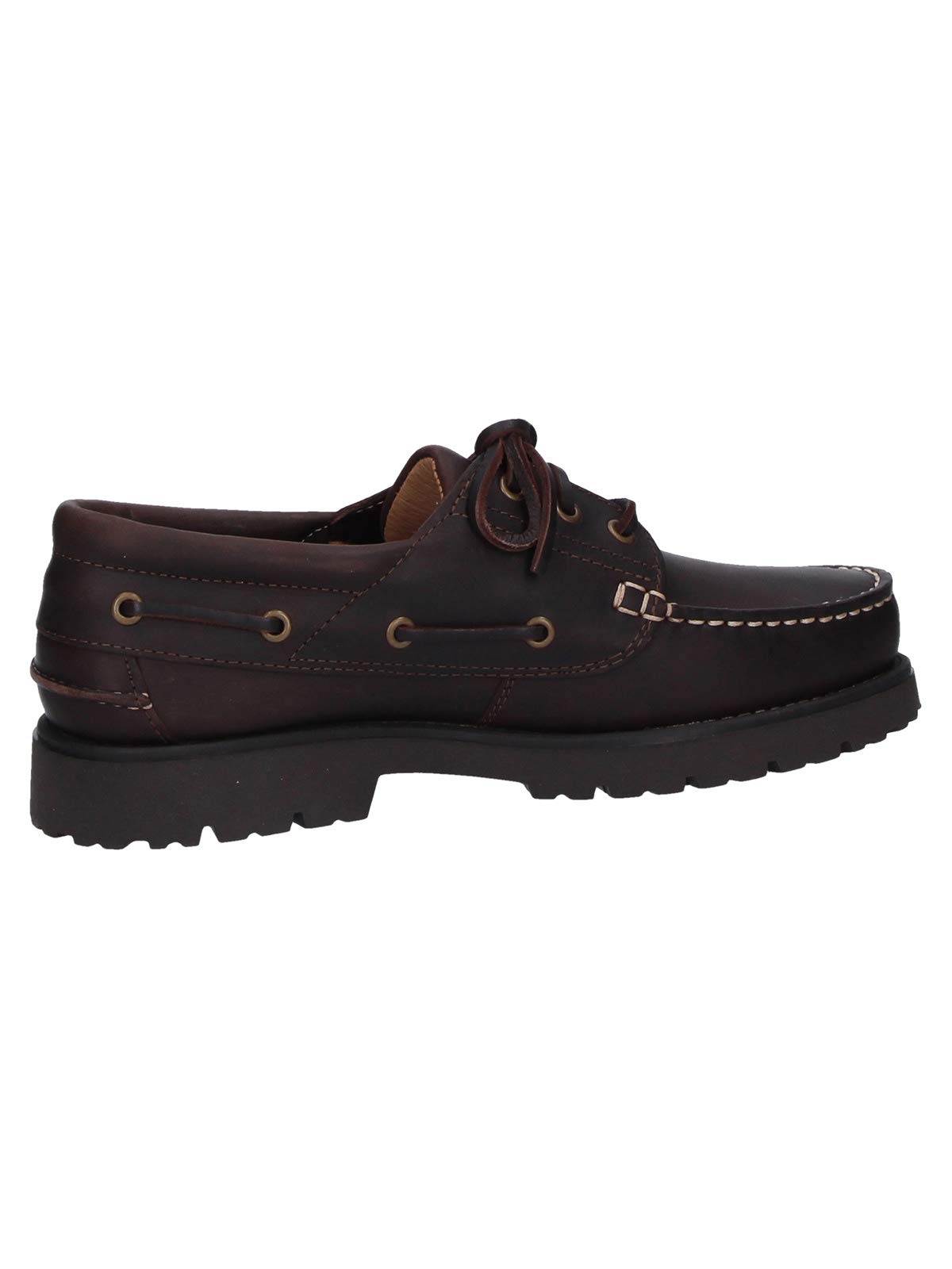 Aigle Men's Tarmac Moccasins - Waterproof Leather Slip-On Shoes for Outdoor Walking & Casual Wear