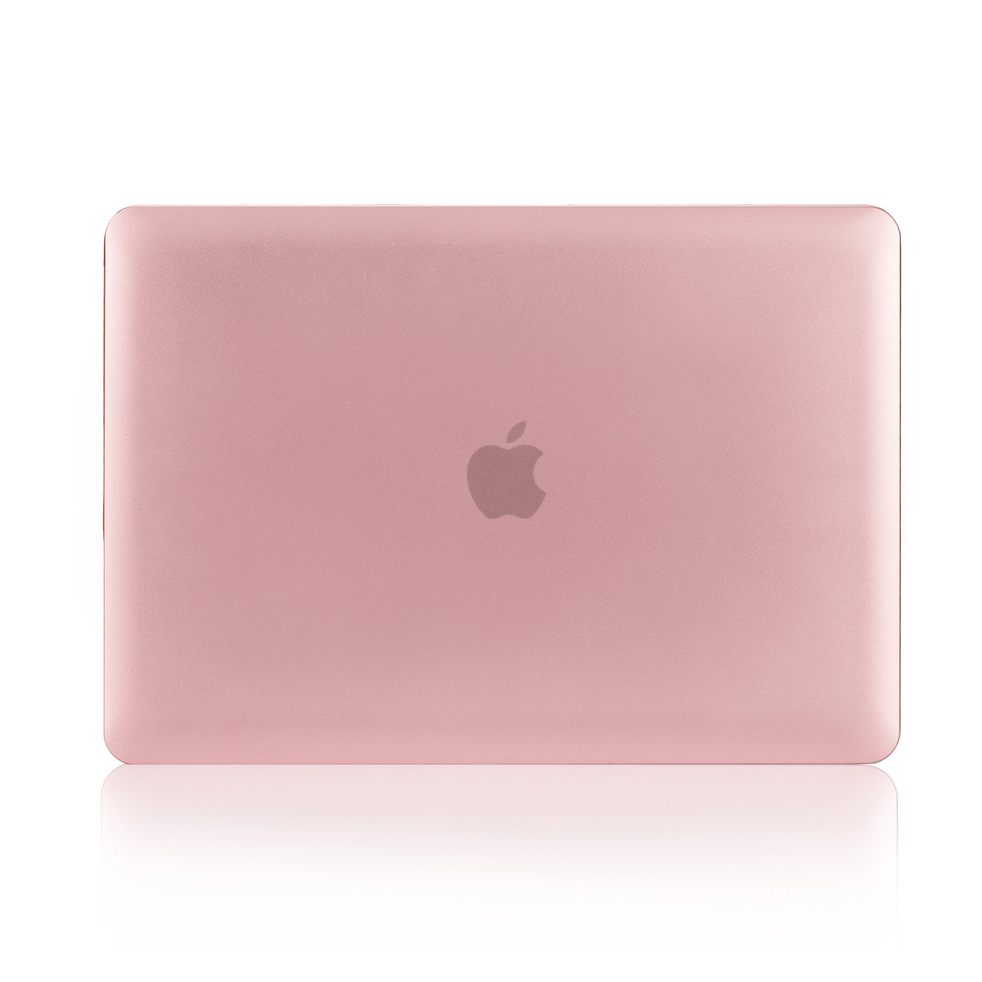 Premium Hard Plastic Shell Case & Keyboard Cover for MacBook Pro Retina 13 Inch (A1502 & A1425 Models) - Compatible with 2012-2015 Versions, Stylish Rose Gold Protection for Work, Travel & School