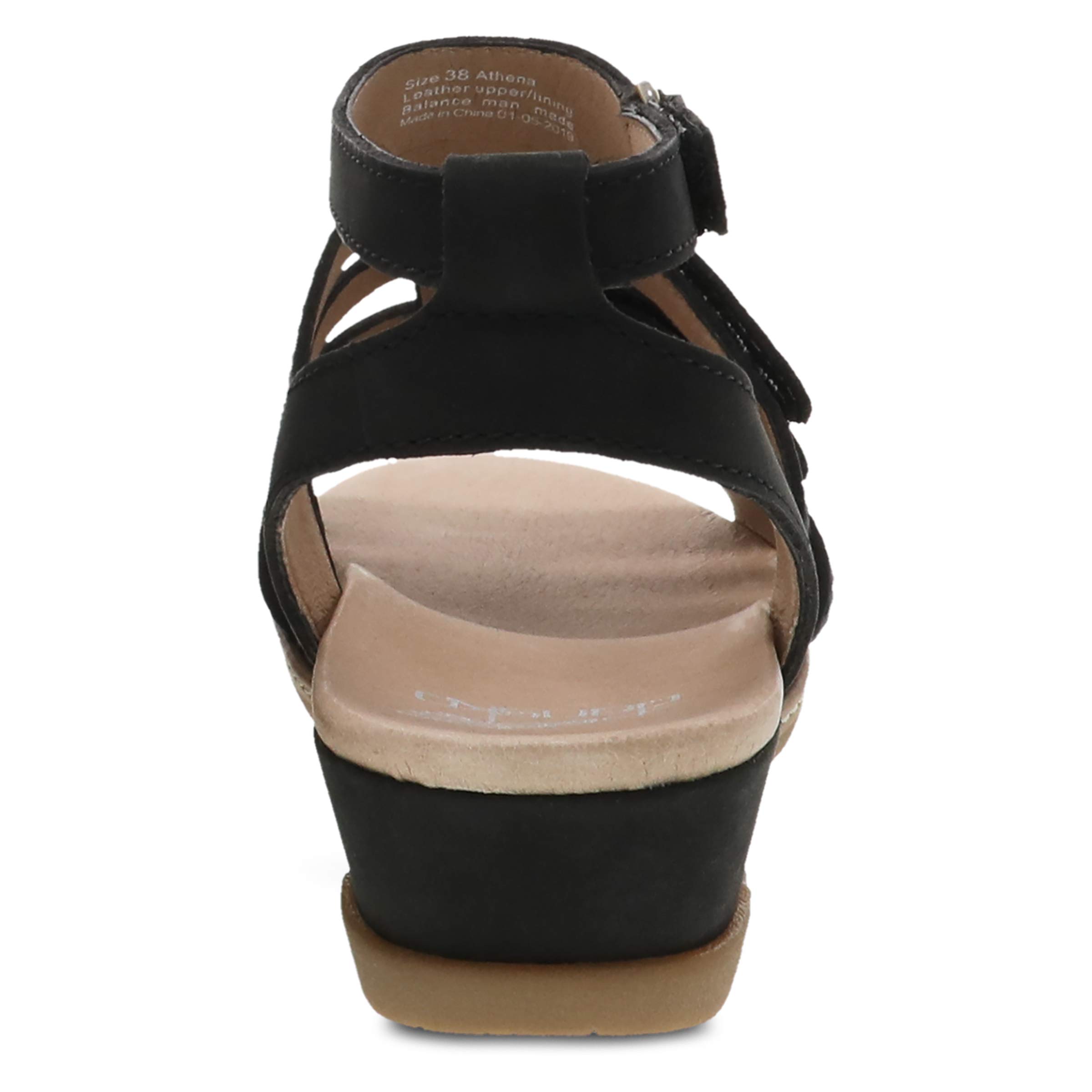 Dansko Women's Athena Comfortable Leather Sandals - Lightweight & Supportive for Walking, Travel & Casual Wear