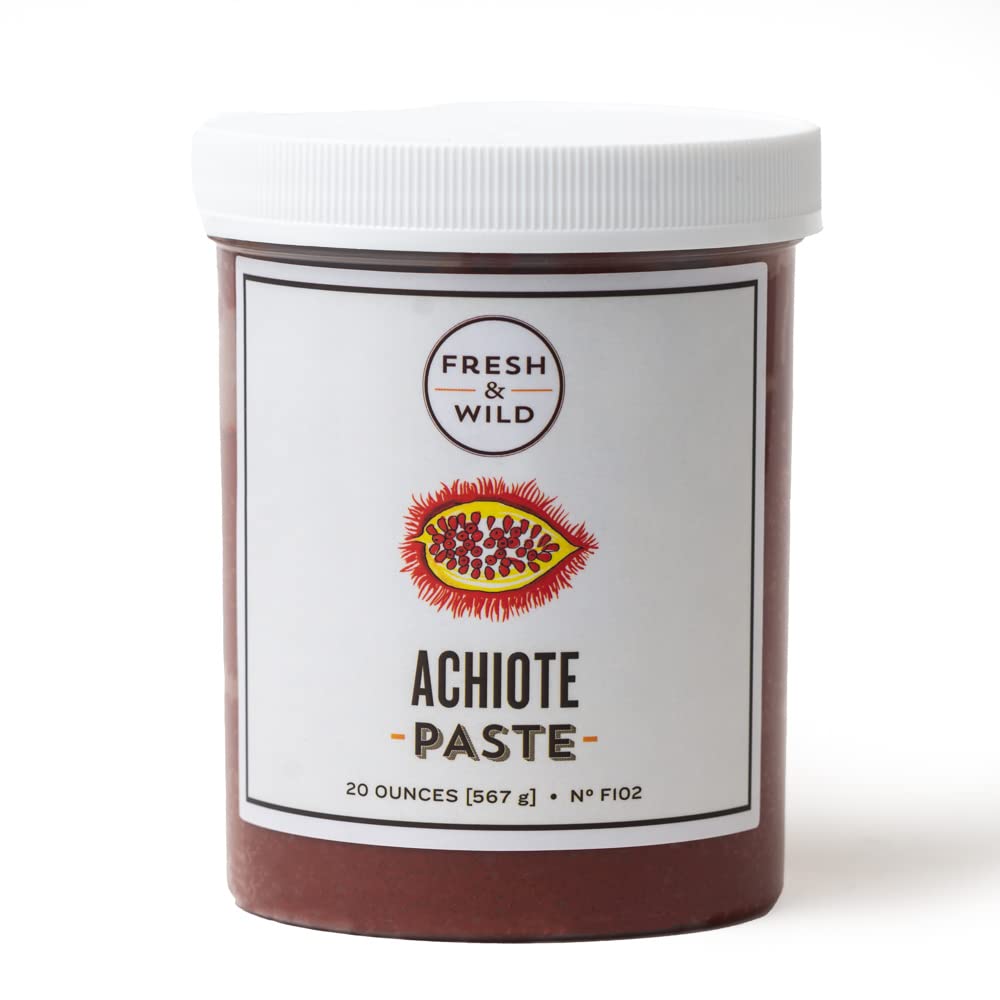 Premium Achiote Paste - Vegan, Gluten-Free 20oz for South American & African Cooking