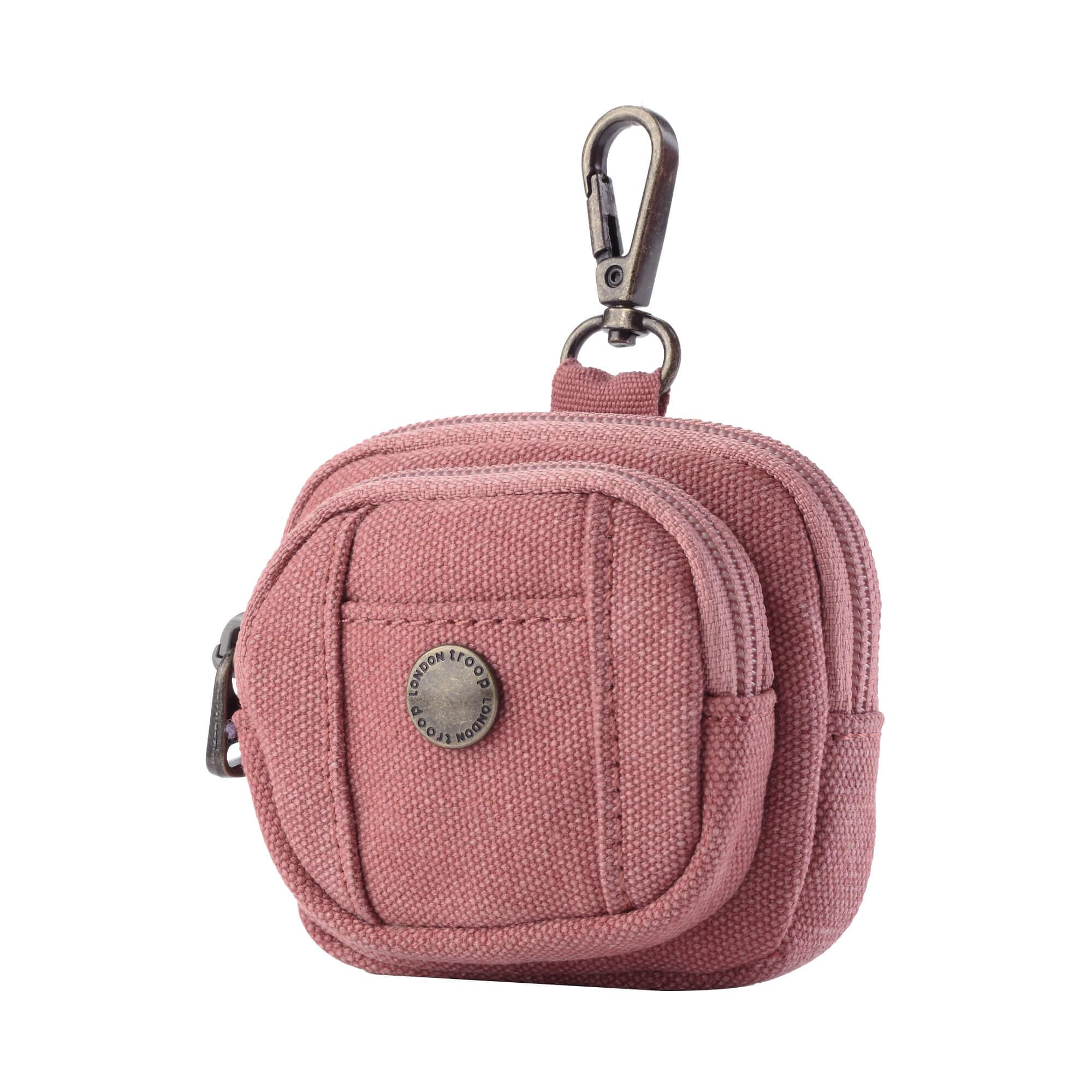 Troop London Classic Exquisite Bag Charm (Horizontal) - Stylish Leather Keychain for Handbags, Luggage & Backpacks - Perfect Travel & Everyday Accessory