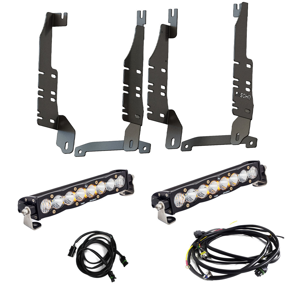 2019-2025 Ram 1500 SDHQ Custom Grille LED Light Bar Mount Kit - DIY Off-Road Lighting Upgrade for Trucks | Perfect for Night Driving, Camping & Off-Road Adventures