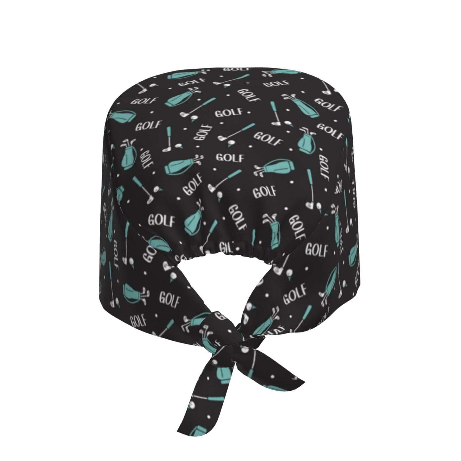 **Unisex Surgical Scrub Caps for Women & Men - Black Ponytail Nurse Hat for Dental, Medical, and Golf Professionals - Perfect for Hospitals, Clinics, and Sports Use**