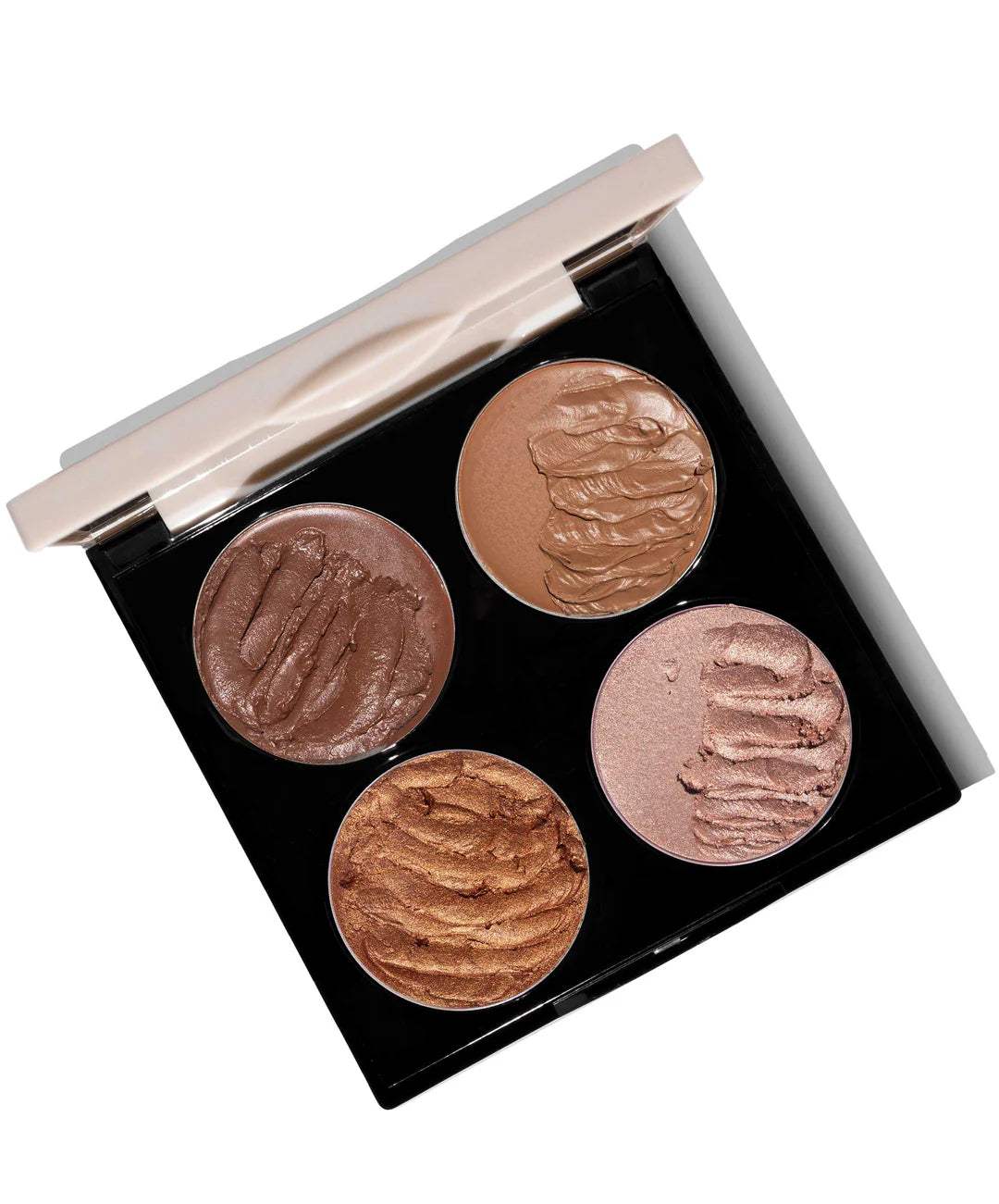 FITGLOW BEAUTY Lip & Cheek Ceramide Cream Palette - Hydrating Makeup for Dry Skin, Natural Blush & Lip Tint - Perfect for Daily Wear & Special Occasions