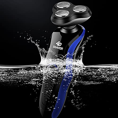 Professional Electric Razor for Men - Wet & Dry USB Rechargeable Shaver with LCD Display | Precision Beard Trimmer for Smooth Shaving at Home, Travel & Gym
