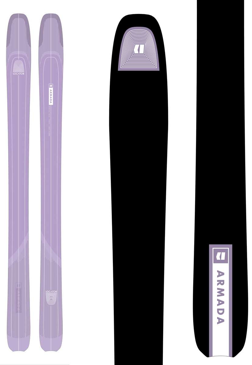 Armada Women's Locator 88 All-Mountain Skis 2024 - Perfect for Powder, Groomers & Backcountry Skiing