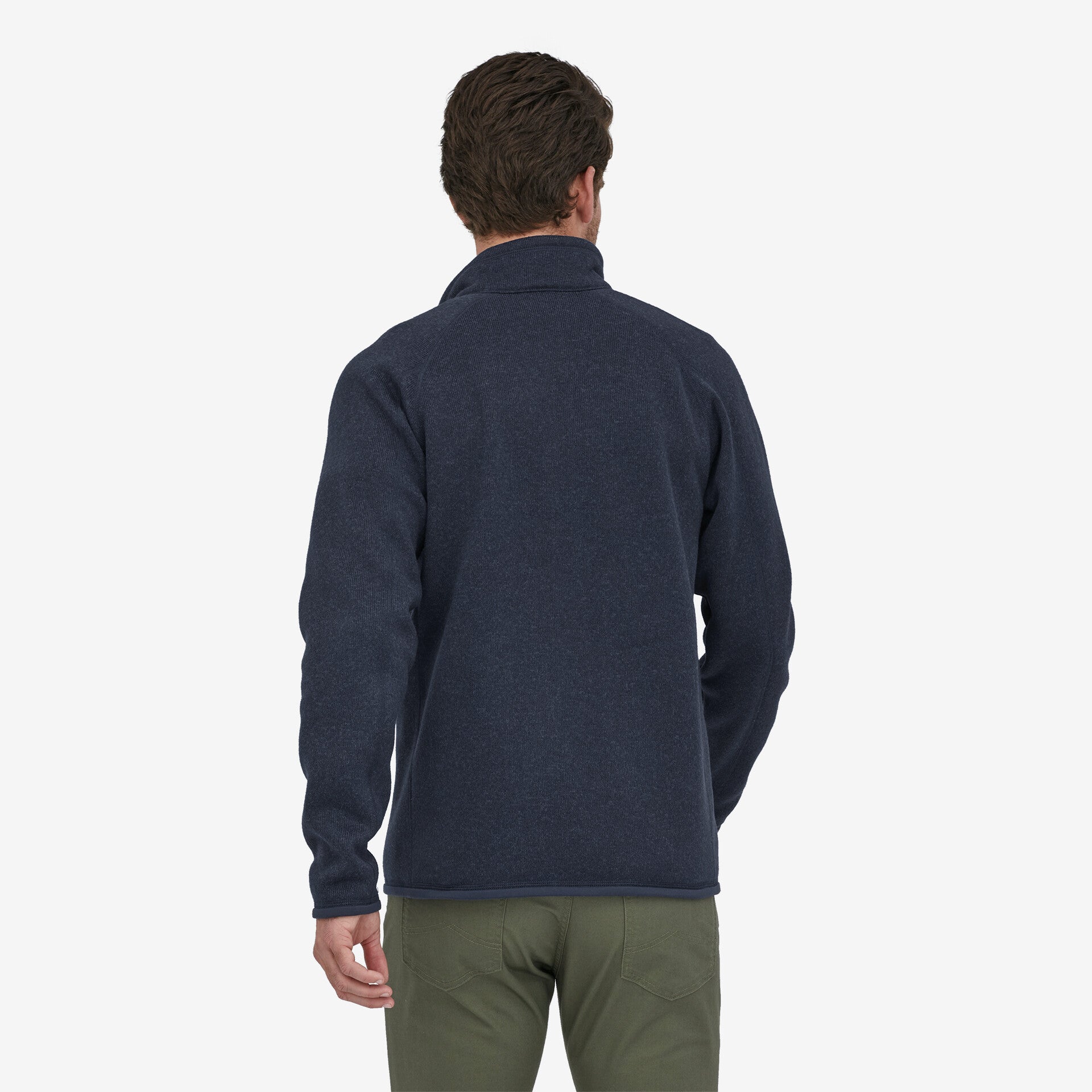 Men's Better Sweater® 1/4 Zip Fleece Jacket - Lightweight Warm Pullover for Hiking & Outdoor Activities (Style 25523)