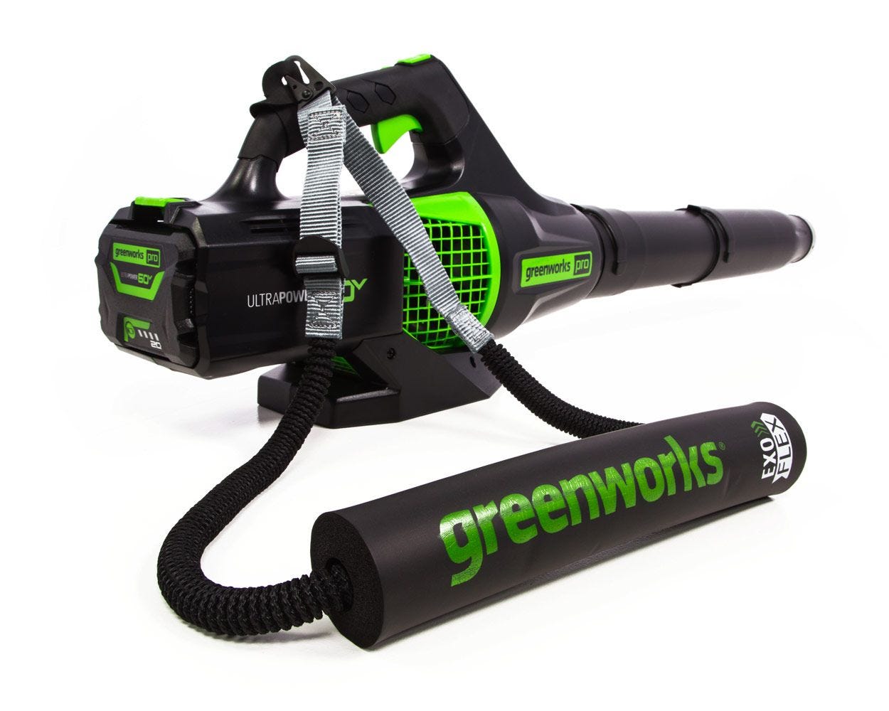 exoFLEX Comfortable Shoulder Strap for String Trimmer & Leaf Blower - Ergonomic Support for Landscaping & Yard Work
