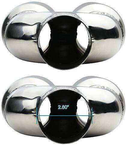 Dual Exhaust Tip with 3.5