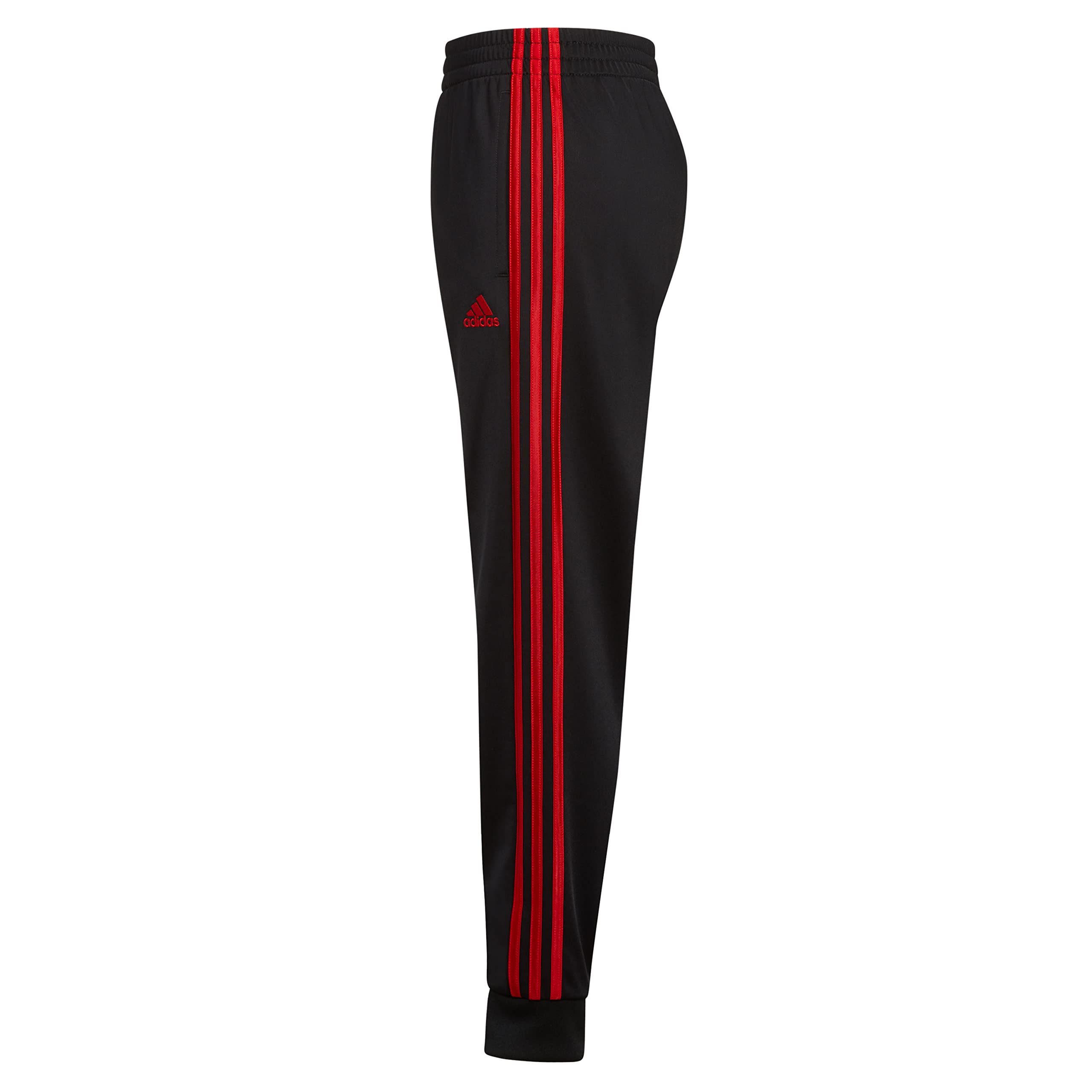 Adidas Boys' Elastic Waistband Classic 3s Tricot Jogger Pants - Comfortable Athletic Sweatpants for Kids, Running, School & Casual Wear