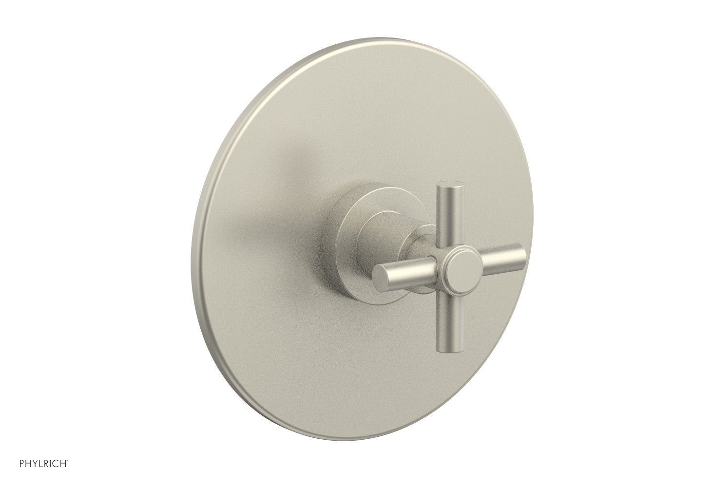 BASIC 3/4 Thermostatic Shower Trim Kit with Tubular Cross Handle - DTH134 - Perfect for Bathroom Renovation & Modern Shower Systems