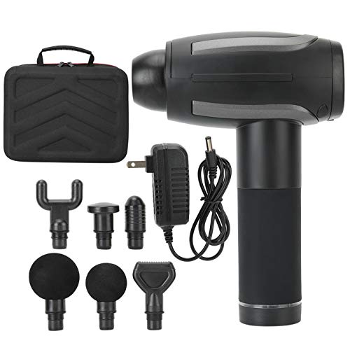 Electric Muscle Massager with LED Display - Portable Deep Tissue Massager for Back, Neck & Leg Pain Relief - Perfect for Home, Office & Post-Workout Recovery