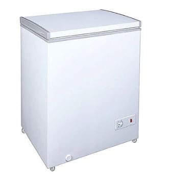 Farfalla FCF 212W 7.5 Cubic Feet Upright Freezer with Dual Temperature Zones - Perfect for Home, Restaurant, and Garage Storage of Frozen Foods and Beverages