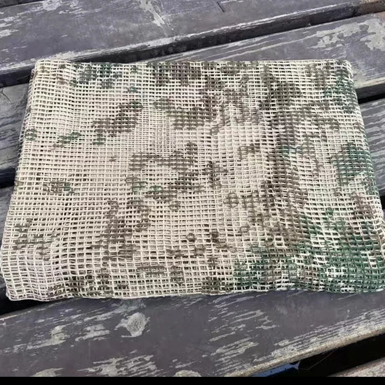 Sniper Veil Camo Mesh Tactical Scarf - Military Grade Concealment Scarf for Hunting, Airsoft & Outdoor Survival Gear | Perfect for Snipers, Hunters & Tactical Enthusiasts